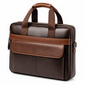 Malette pour ordinateur portable 15 pouces marron foncé