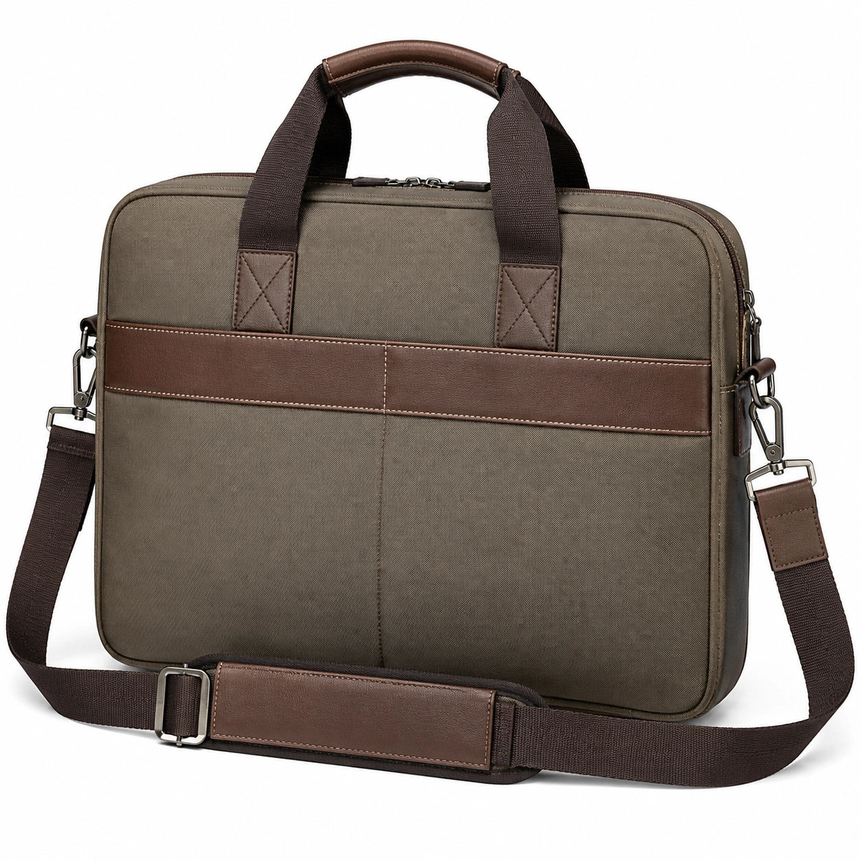 Sacoche d'affaires pour ordinateur portable marron