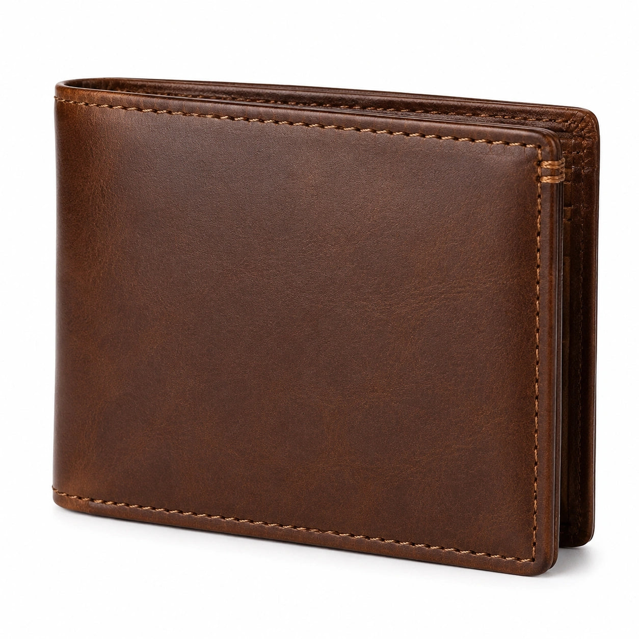 Portefeuille Pliable Homme Marron