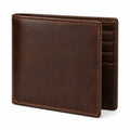 Portefeuille classique pour homme avec compartiments à cartes - Marron