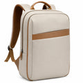 Sac à dos beige avec détails marron pour ordinateur portable - 20L
